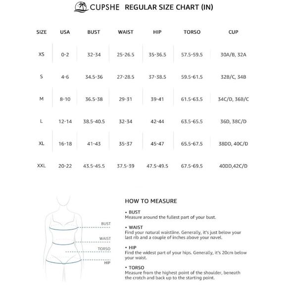 CUPSHE Plus Size 1X Navy Blue V-Neck One Piece Swimsuit Tummy Control Women - Picture 9 of 9